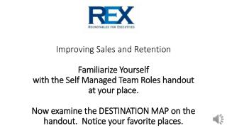 Improving Sales and Retention