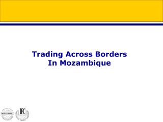 Trading Across Borders In Mozambique
