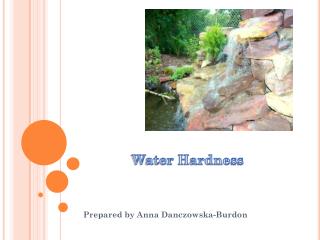 Water Hardness