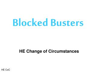 Blocked Busters