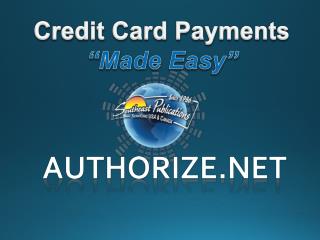 Credit Card Payments “Made Easy”