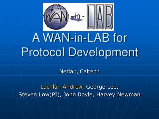 A WAN-in-LAB for Protocol Development