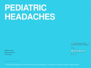 Pediatric Headaches