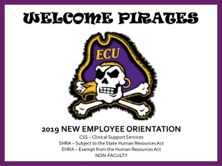 WELCOME PIRATES