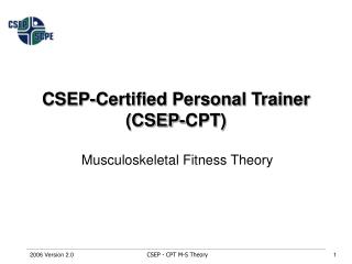 CSEP-Certified Personal Trainer (CSEP-CPT)