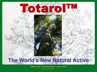 The World’s New Natural Active