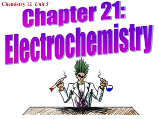Chemistry 12 Unit 5