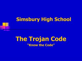 Simsbury High School