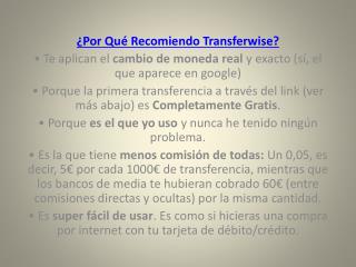 cuant cuenta transferwise