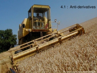 4.1 : Anti-derivatives