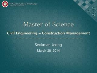 Master of Science