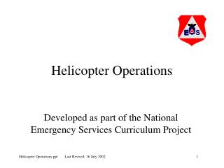 Helicopter Operations