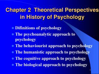 PPT - Chapter 2 Theoretical Perspectives PowerPoint Presentation - ID ...