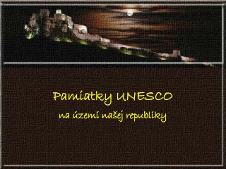 Pamiatky UNESCO