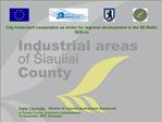 Industrial areas of iauliai County