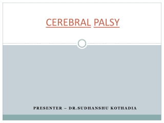 CEREBRAL PALSY