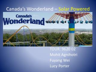 Canada’s Wonderland – Solar Powered
