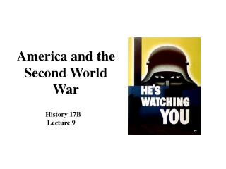 America and the Second World War