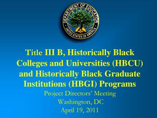 1:00-2:00 PM 	Introductions			Dr. James E. Laws 			APR Trend Data Analysis	Dr. Brandon Daniels		 2:00-2:30 PM 	Grant A