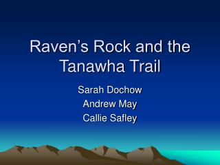 Raven’s Rock and the Tanawha Trail