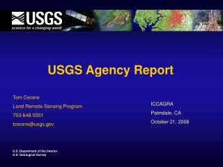 USGS Agency Report