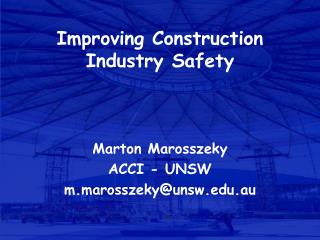 Improving Construction Industry Safety