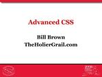 Bill Brown TheHolierGrail.com