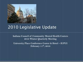 2010 Legislative Update