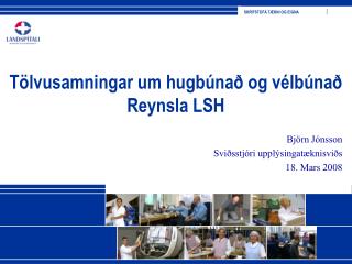 Tölvusamningar um hugbúnað og vélbúnað Reynsla LSH