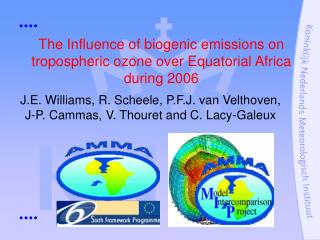 The Influence of biogenic emissions on tropospheric ozone over Equatorial Africa during 2006