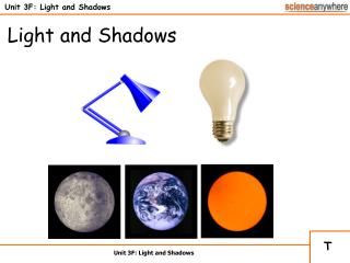 Unit 3F: Light and Shadows