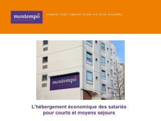 L’hébergement économique des salariés pour courts et moyens séjours