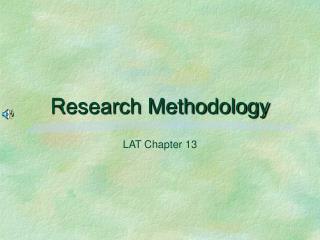 Research Methodology