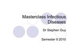 Masterclass Infectious Diseases