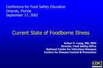 Current State of Foodborne Illness Arthur P. Liang, MD, MPH Director, Food Safety Office National Center for Infectious