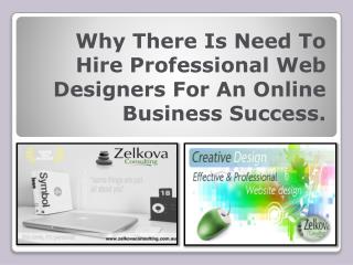 Why There Is Need To Hire Professional Web Designers