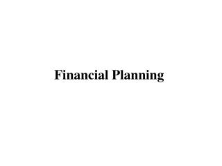 Financial Planning