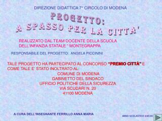 DIREZIONE DIDATTICA 7° CIRCOLO DI MODENA