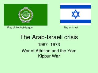 The Arab-Israeli crisis