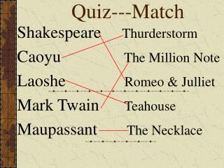 Quiz---Match