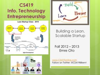 CS419 Info. Technology Entrepreneurship