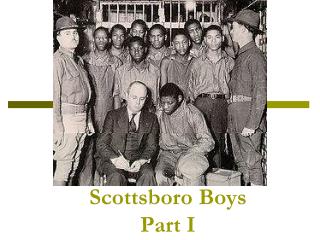 Scottsboro Boys Part I