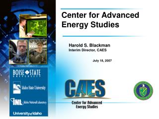 Center for Advanced Energy Studies