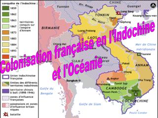 Colonisation française en l'Indochine et l'Océanie