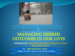 The BDO THEORY