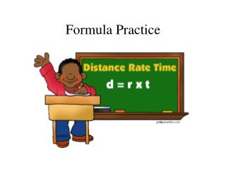 Formula Practice