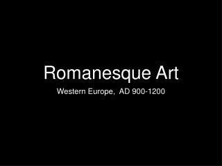 Romanesque Art