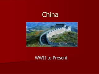 China