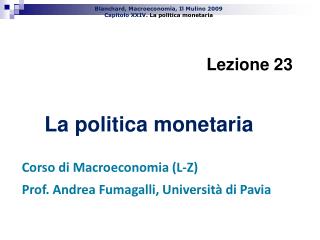 Lezione 23