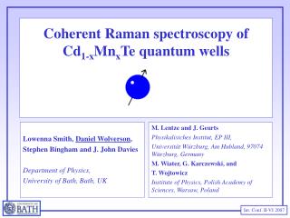 Coherent Raman spectroscopy of Cd 1-x Mn x Te quantum wells